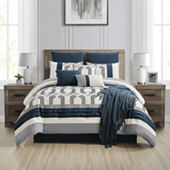 Eden & Oak Cleo 10-pc. Embroidered Comforter Set