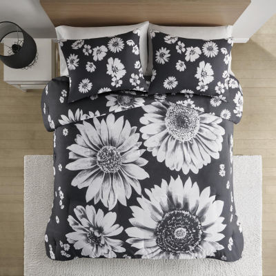 Intelligent Design Lilith Floral Midweight Comforter Set