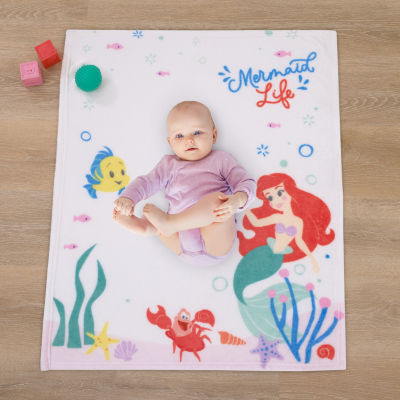 Disney Collection The Little Mermaid Baby Blanket