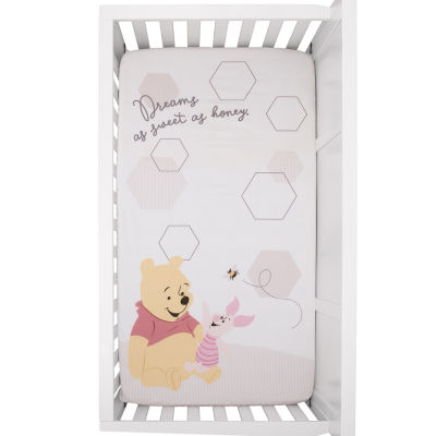 Disney Collection Winnie The Pooh Crib Sheet