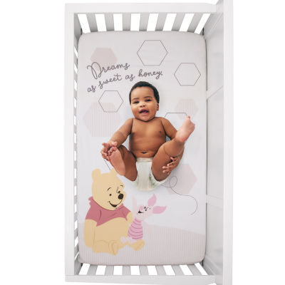 Disney Collection Winnie The Pooh Crib Sheet