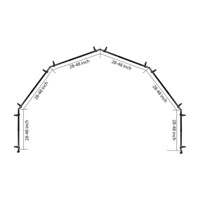 Rod Desyne Poise 6 Sided Bay Window