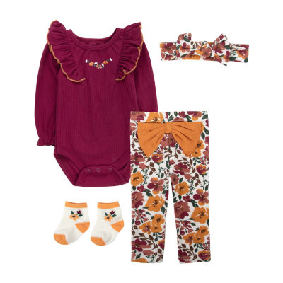 Baby Essentials Girls -pc. Pant Set