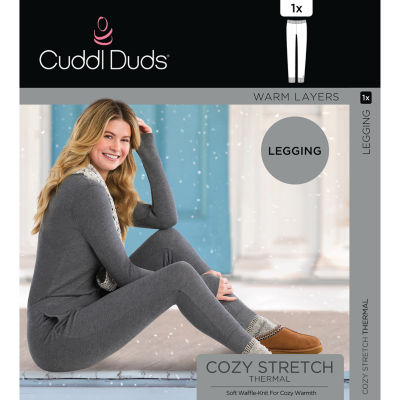 Cuddl Duds Cozy Stretch Tag Free Thermal Legging