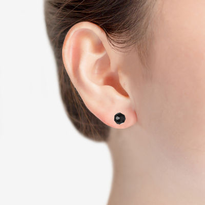 Mixit Black 10mm Stud Earrings