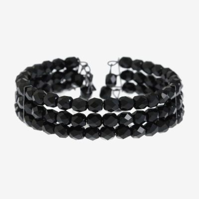 Mixit Black Beaded Bracelet