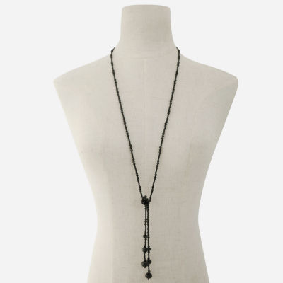 Mixit 33 Inch Bead Y Necklace