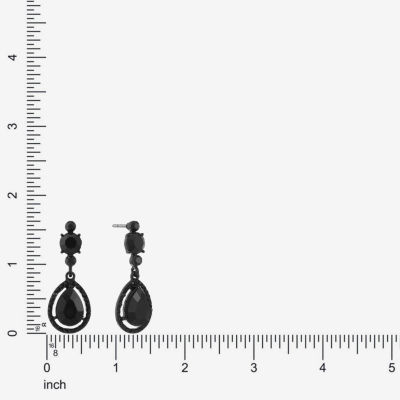 Mixit Black Drop Earrings