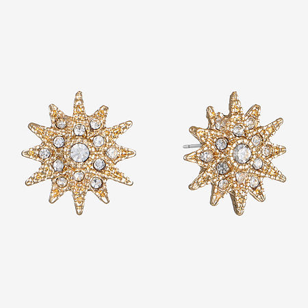 Monet Jewelry Stud Earrings In Gold