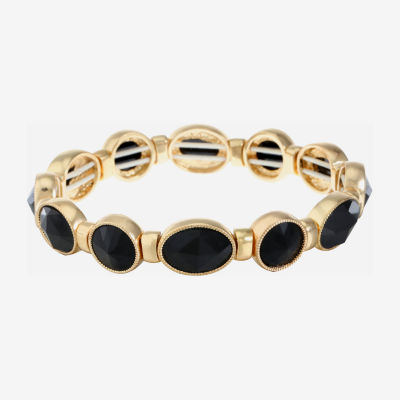 Monet Jewelry Gold Tone Stretch Bracelet