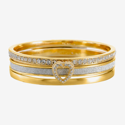 Monet Jewelry Two Tone Womens 3-pc. Bracelet Set