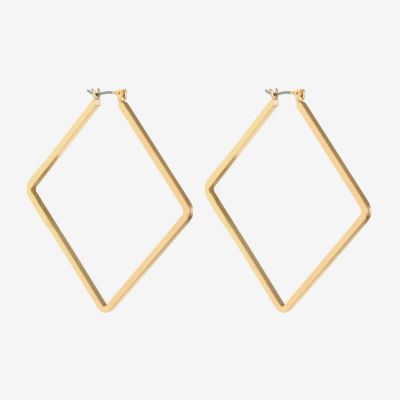 Liz Claiborne Gold Tone Hoop Earrings