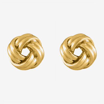 Liz Claiborne Knot Button Stud Earrings