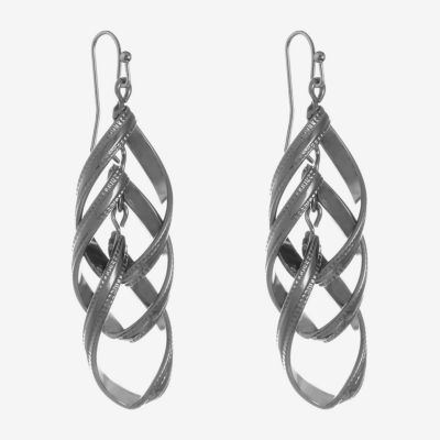 Liz Claiborne Linear Drop Earrings