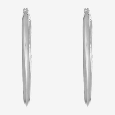 Liz Claiborne Womens 44.5mm Hypoallergenic Hoop Earrings