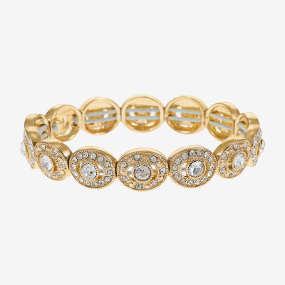 Monet Jewelry Curved Stretch Bracelet