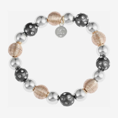 Liz Claiborne Tri Tone Stretch Bracelet