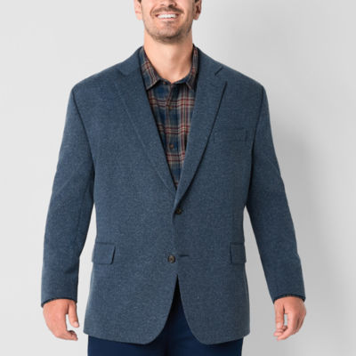 Stafford Mens Big and Tall Stretch Fabric Regular Fit Sport Coat