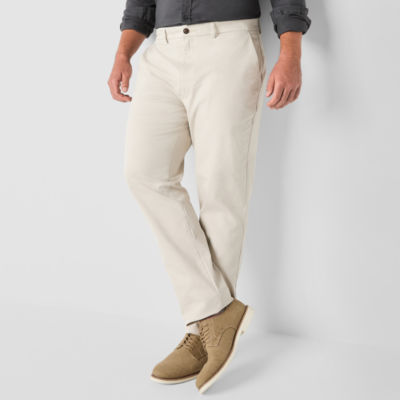 St. John's Bay Slim Mens Tall Fit Flat Front Pant