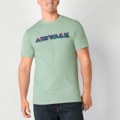 Airwalk Big and Tall Mens Crew Neck Short Sleeve Regular Fit Graphic T-Shirt