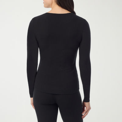 Cuddl Duds Stretch Rib Thermal Shirt