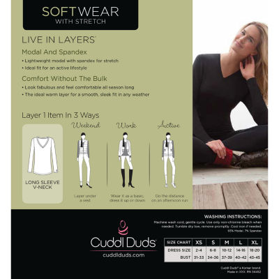 Cuddl Duds Softwear Thermal Shirt