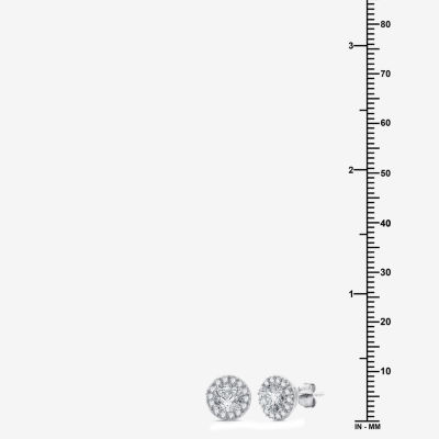 Yes, Please! Womens Lab Created White Sapphire 2-pc. Pendant Necklace Set