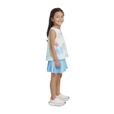 adidas Little Girls 2-pc. Skort Set