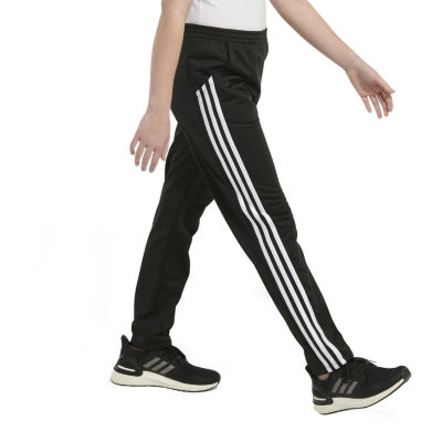 adidas Little Girls Mid Rise Slim Track Pant