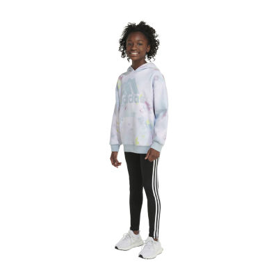 adidas Big Girls Plus Fleece Hoodie