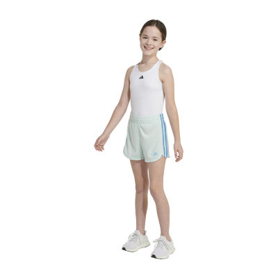 adidas Big Girls Mid Rise Pull-On Short