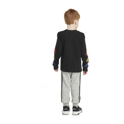 adidas Little Boys 2-pc. Pant Set