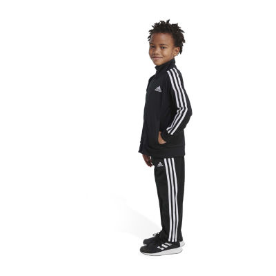 adidas Tricot Little Boys Regular Fit Straight Track Pant