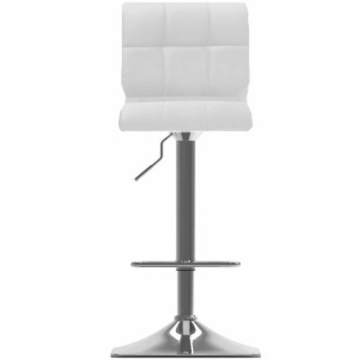 Bonded Leather Upholstered Bar Stool - Set of 2