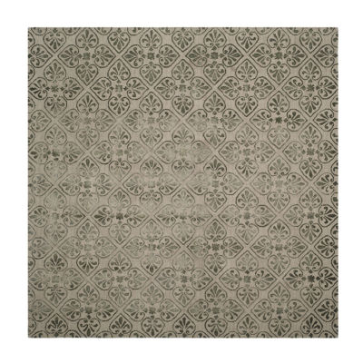 Safavieh Dip Dye Collection Jacinda Damask SquareArea Rug