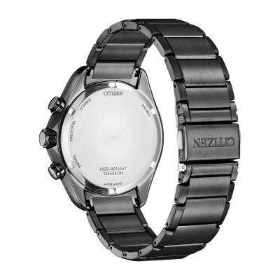 Citizen Sport Luxury Mens Gray Stainless Steel Bracelet Watch Bl5607-54l