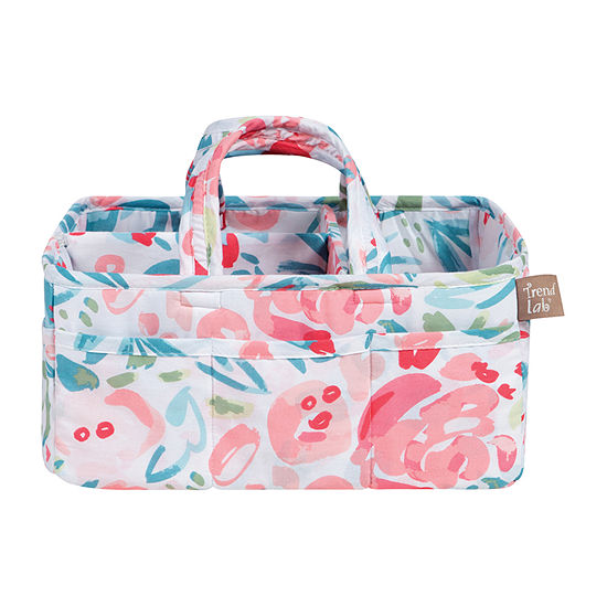 Trend Lab Painterly Floral Diaper Caddy