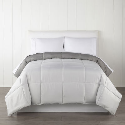 Home Expressions Reversible Stripe Comforter Bundle - JCPenney