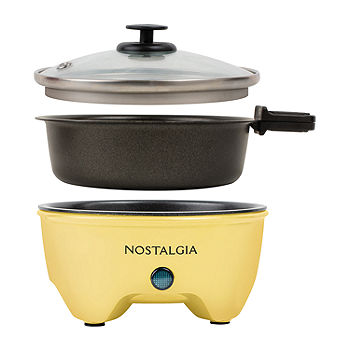 MyMini Noodle + Rice Cooker & 5 Non-Stick Skillet (Blackberry) 260 Watts  [G3]