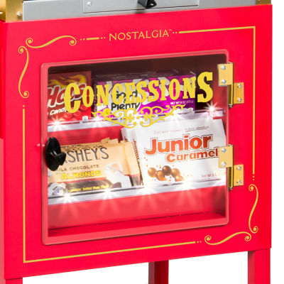 Nostalgia Concession Popcorn Cart