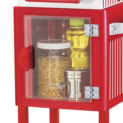 Nostalgia Vintage 2.5-Ounce Popcorn Cart - 45-Inches Tall