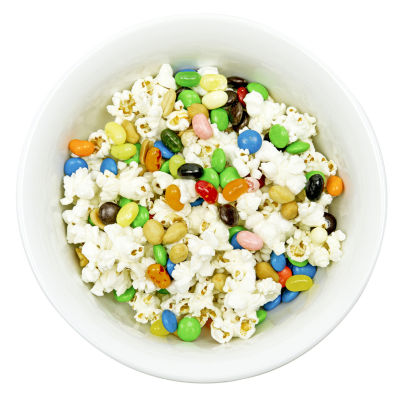 Nostalgia 53in. Retro Popcorn Cart with Candy Dispenser