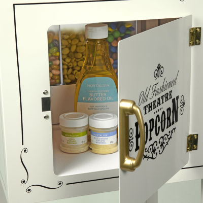 Nostalgia 53in. Retro Popcorn Cart with Candy Dispenser