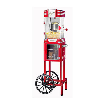 Nostalgia Popcorn Maker Retro, Cart Popcorn Machine Hot Air Oil Free  Vintage Movie Theater Style Red/ - Buy Nostalgia Popcorn Maker Retro, Cart Popcorn  Machine Hot Air Oil Free Vintage Movie Theater