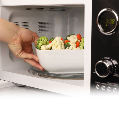 Nostalgia 0.9 cu. ft. Retro Microwave Oven