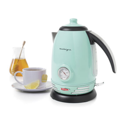 Nostalgia Retro Water Kettle 1.7L Aqua