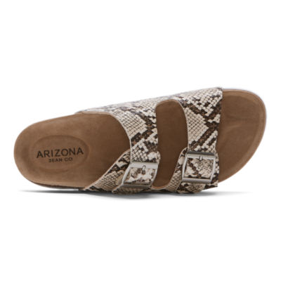 arizona fireside womens footbed sandals