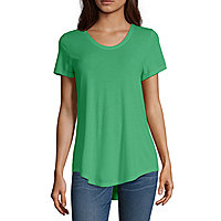 A.n.a Green Tops for Women