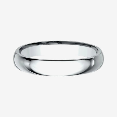 Womens 10K Yellow Gold 3MM Comfort-Fit Wedding Band