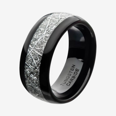 Inox Mens Jewelry 8MM Tungsten Wedding Band